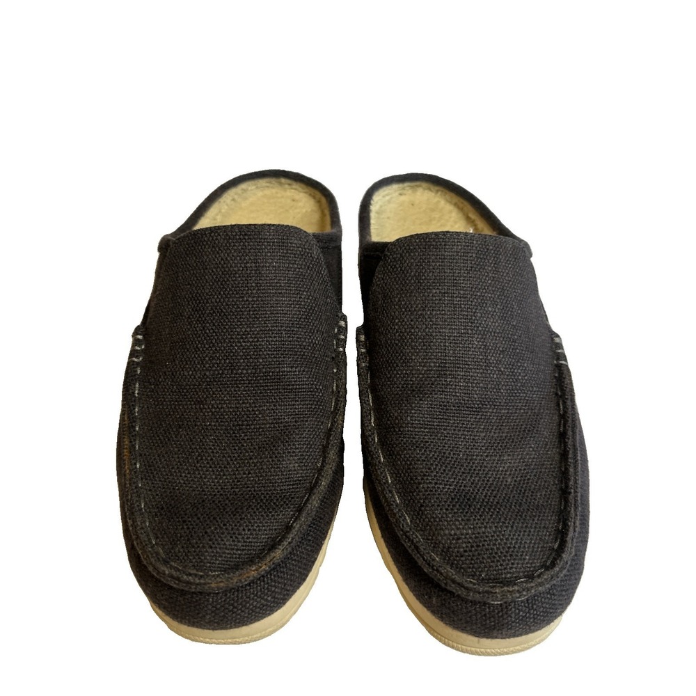 SPERRY CHARCOAL GRAY MOC SIDER MULE US 6M
